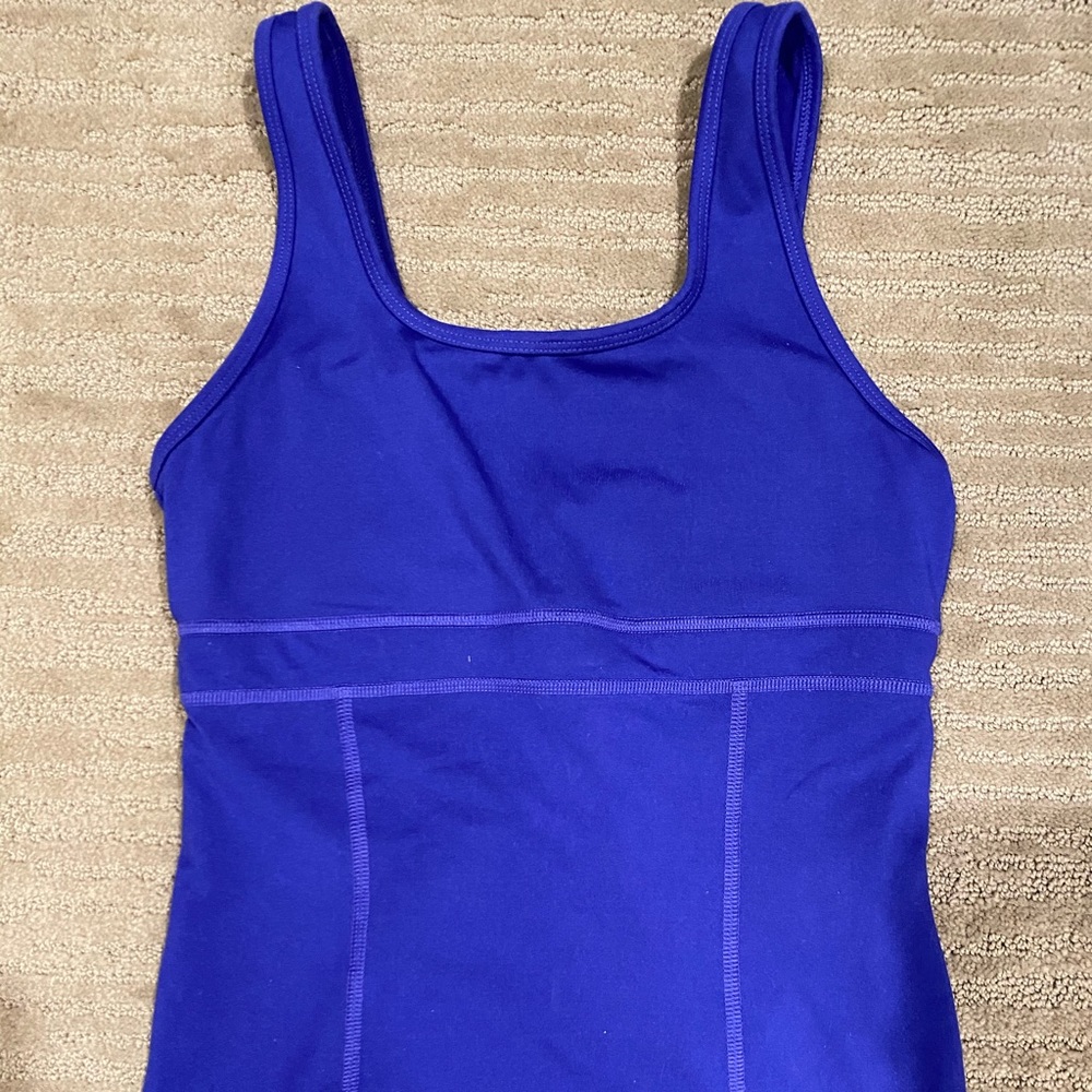 Champion women’s tank top blue/purple, size M